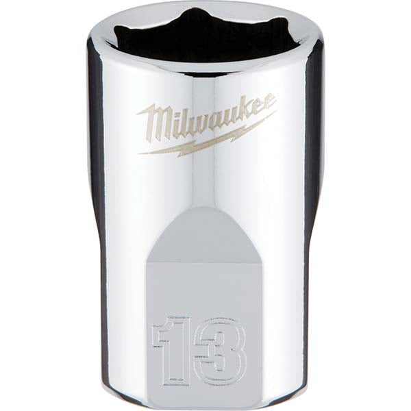 Milwaukee Tool 45-34-9083 Four Flat Hand Socket 3/8 Drive, 6 Points, Not Tether Capable