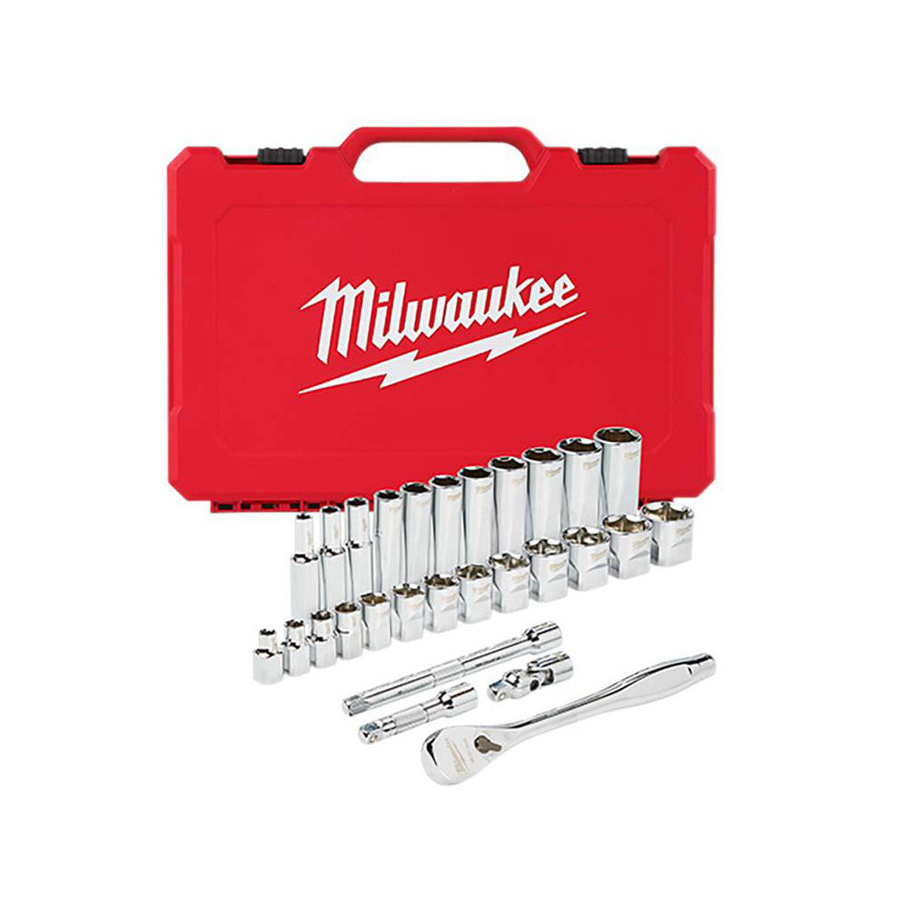Milwaukee Tool 48-22-9408 28 Piece 3/8" Drive Mechanic's Tool Set