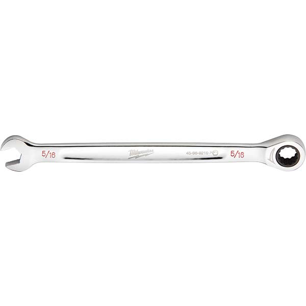 Milwaukee Tool 45-96-9210 Combination Wrench 5/16" Head Size, 0 deg Offset