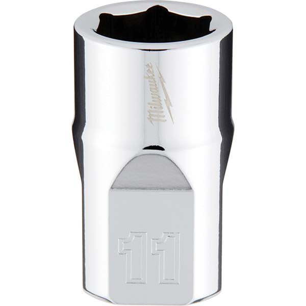 Milwaukee Tool 45-34-9081 Four Flat Hand Socket 3/8 Drive, 6 Points, Not Tether Capable