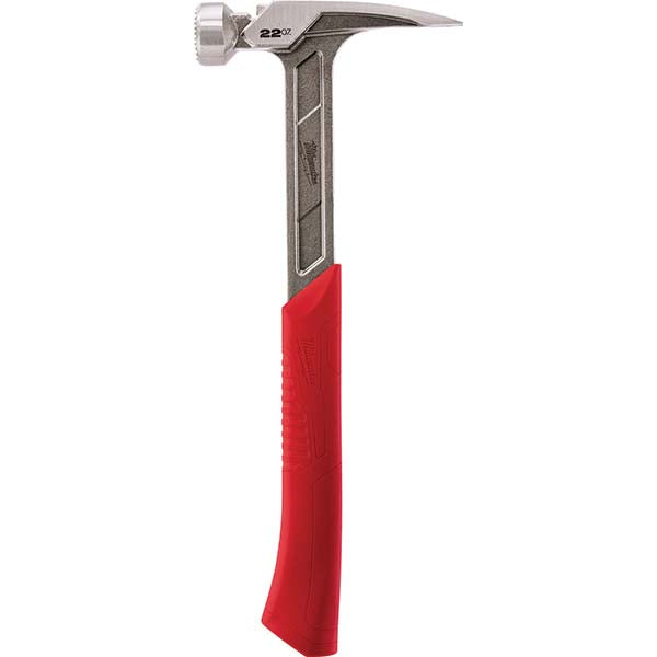 Milwaukee Tool 48-22-9022 Nail & Framing Hammers Claw Style Straight  Head Material Forged Steel  Handle Material Steel  Face Surface Milled  