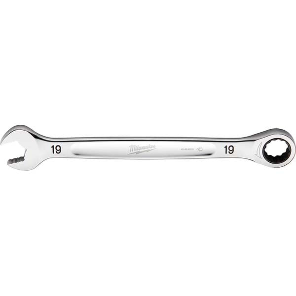 Milwaukee Tool 45-96-9319 Combination Wrench 19.00 mm Head Size, 0 deg Offset