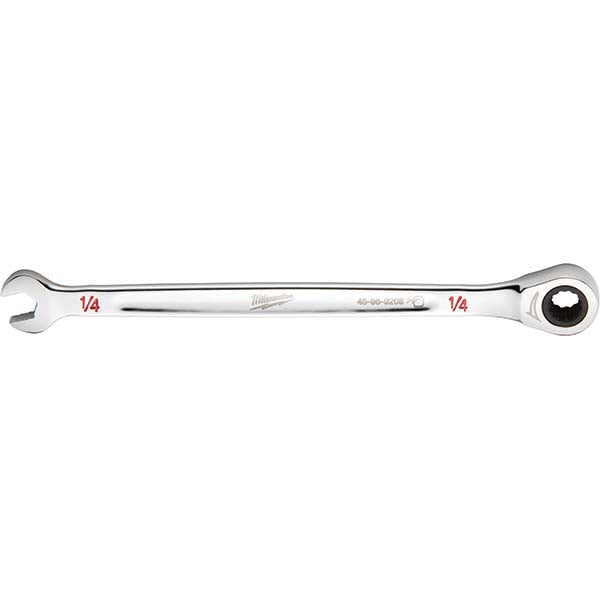 Milwaukee Tool 45-96-9208 Combination Wrench 1/4" Head Size, 0 deg Offset