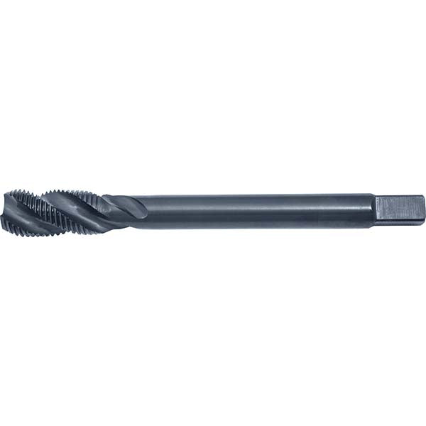 Cleveland C98114 Spiral Flute Tap 1/4-20, DIN, 3 Flute, Modified Bottoming, 2B Class of Fit, HSS-E, Black Oxide Finish