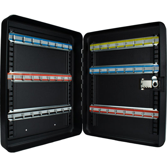 Barska CB13606 48 Keys Adjustable Key Lock Box with Combination Lock