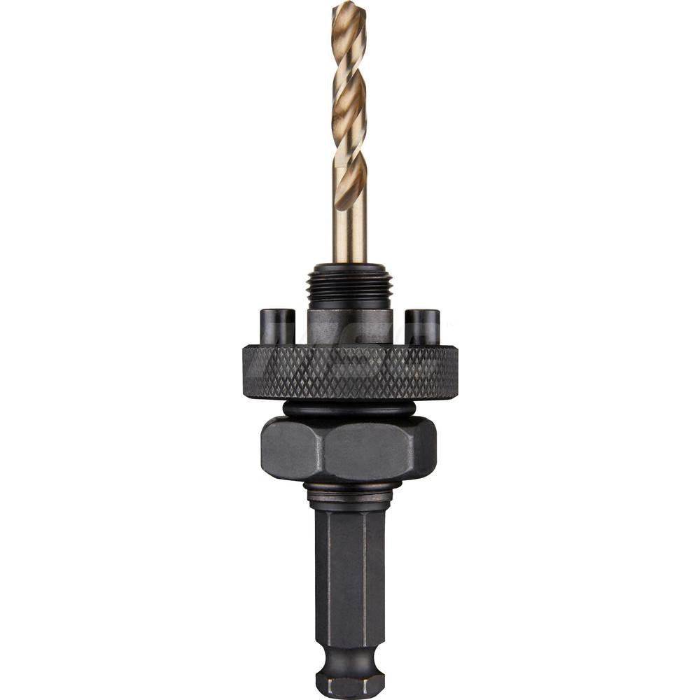 Milwaukee Tool 49-56-7115 Hole Saw Arbor Hex Shank, Drill Pilot