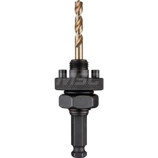 Milwaukee Tool 49-56-7115 Hole Saw Arbor Hex Shank, Drill Pilot