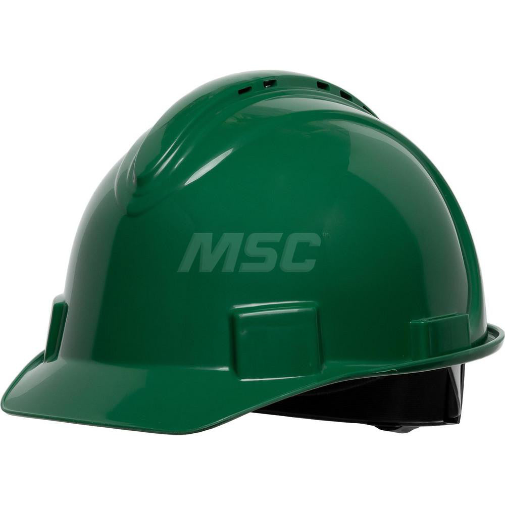 Honeywell NSB11004 Hard Hat Impact Resistant, Short Brim, Class C, 4-Point Suspension
