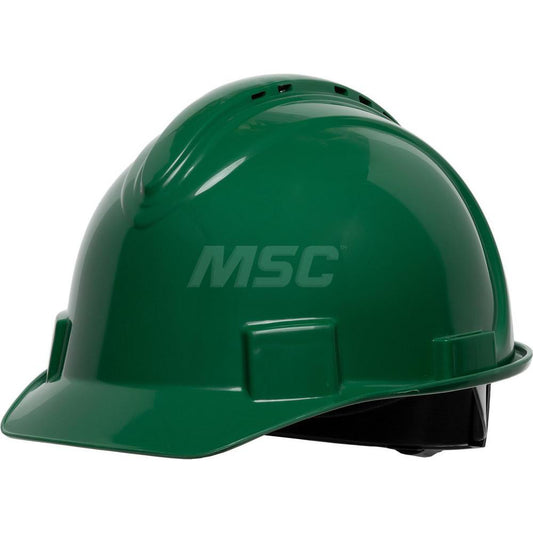 Honeywell NSB11004 Hard Hat Impact Resistant, Short Brim, Class C, 4-Point Suspension