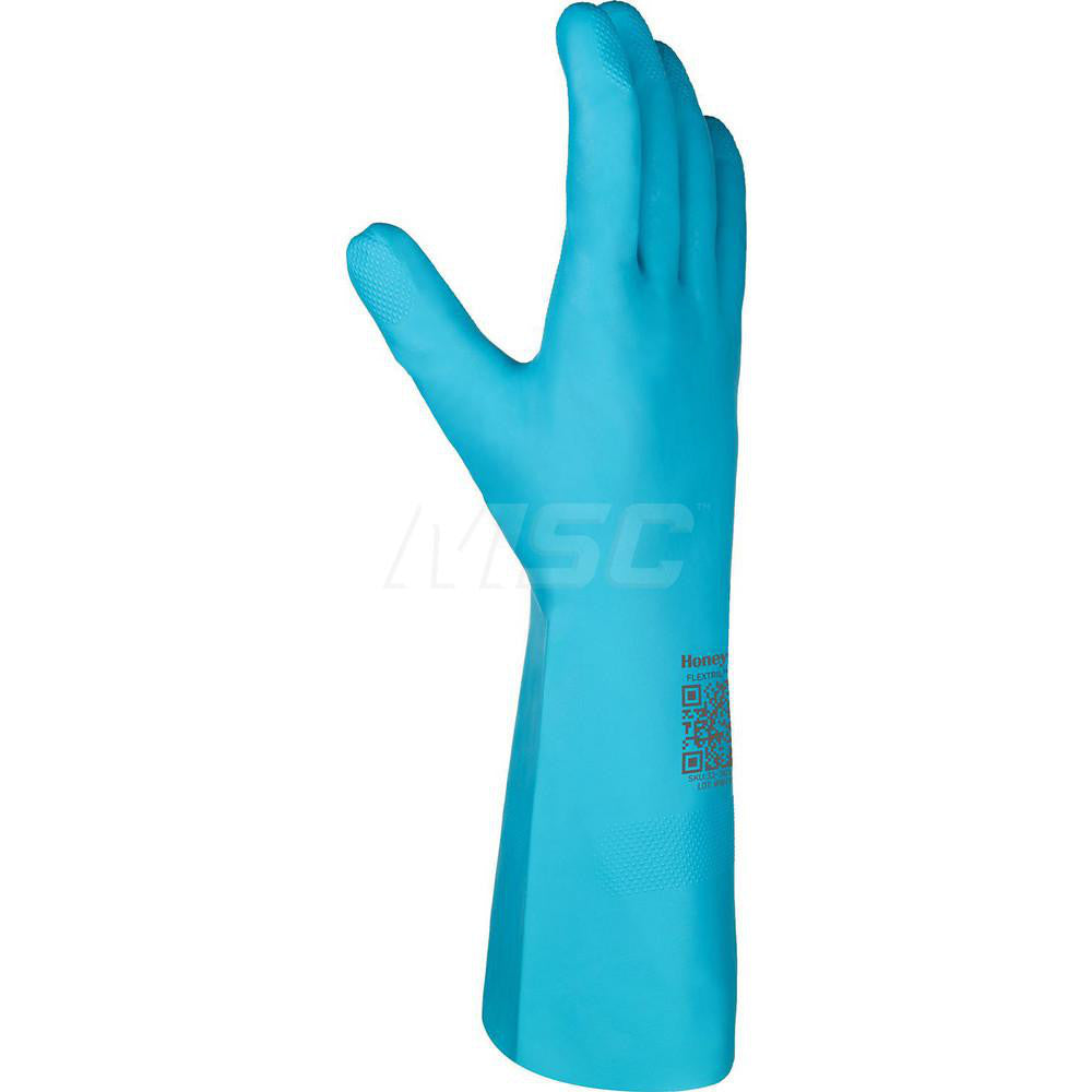 Honeywell 32-3011E/9L/N Chemical Resistant Gloves Large, 11 mil Thick, Nitrile-Coated, Nitrile, Unsupported