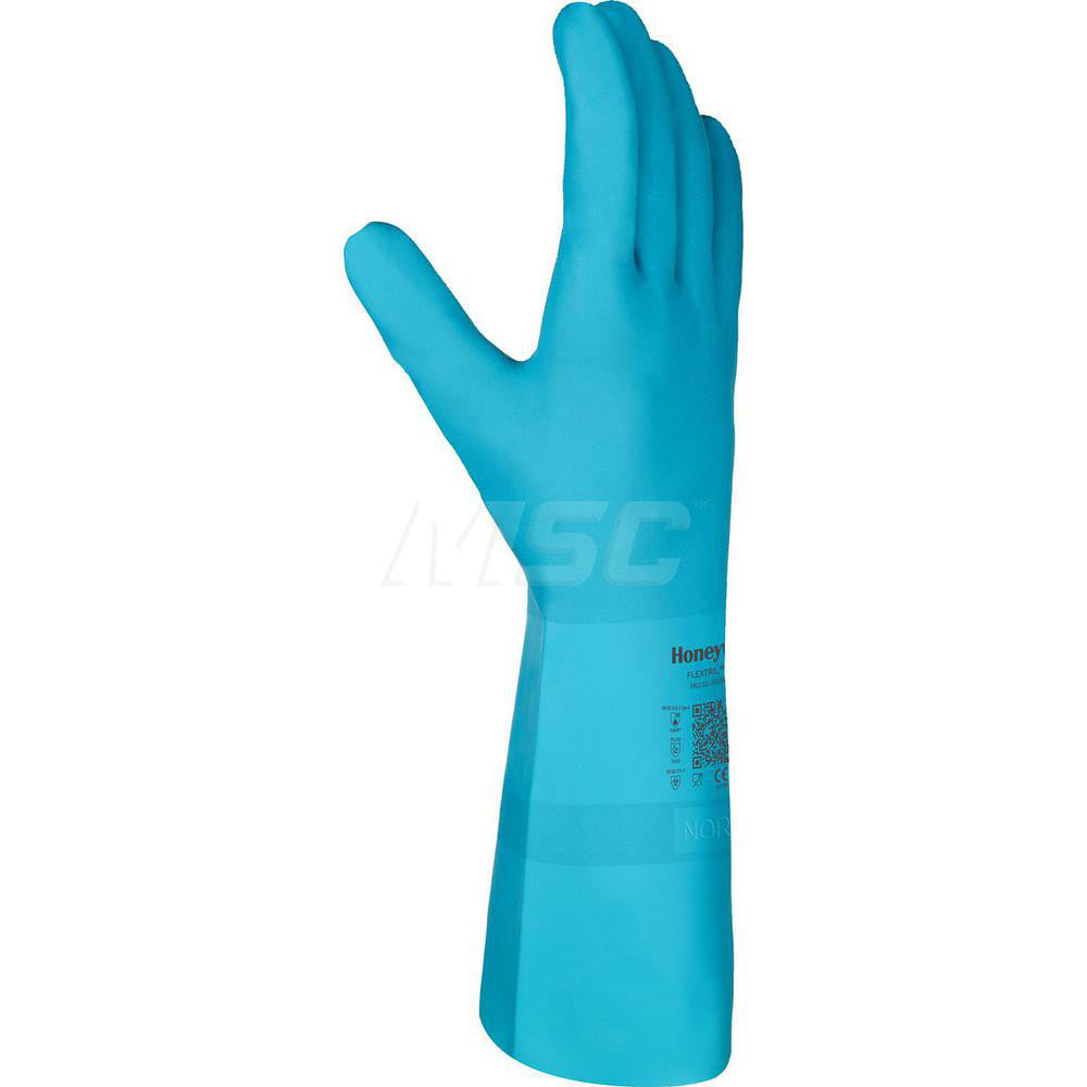 Honeywell 32-3015E/10XL Chemical Resistant Gloves X-Large, 15 mil Thick, Nitrile-Coated, Nitrile, Supported
