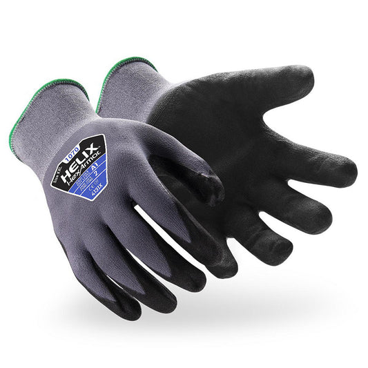 HexArmor 1070-XL (10) Cut & Puncture Resistant Gloves Style Knit  Coating Material Nitrile  Coating Coverage Palm & Fingertips  Glove Type Cut, Puncture & Abrasion-Resistant  ANSI/ISEA Cut Resistance Level A1  Primary Material Nylon