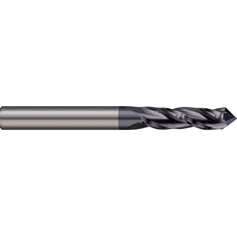 Harvey Tool 823808-C3 Drill Mill 1/8" Dia, 1/2" LOC, 3 Flutes, 90 &deg Point, Solid Carbide
