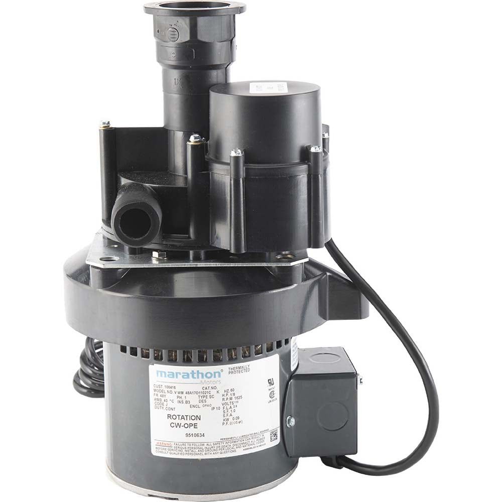 Hartell 802210 Waste Water Drain Sewage & Effluent Pump 1/8 hp, 2.2A, 115V