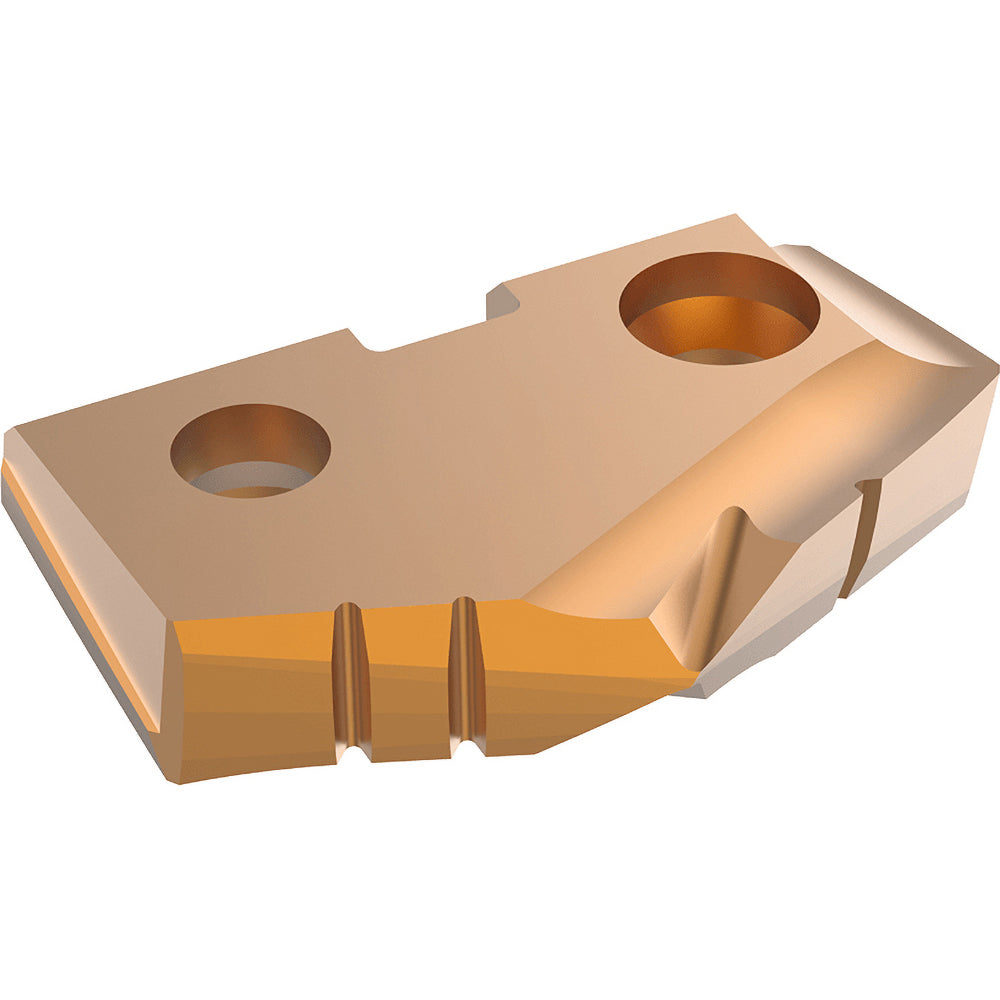 Allied Machine and Engineering 4C12P-0107 Spade Drill Insert 1-7/32" Dia, Seat Size 2, Carbide, 132 deg Point