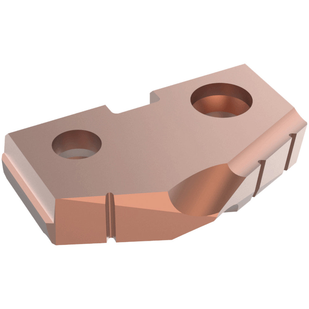 Allied Machine and Engineering 1C12H-0107-TC Spade Drill Insert 1-7/32" Dia, Seat Size 2, Carbide, 132 deg Point