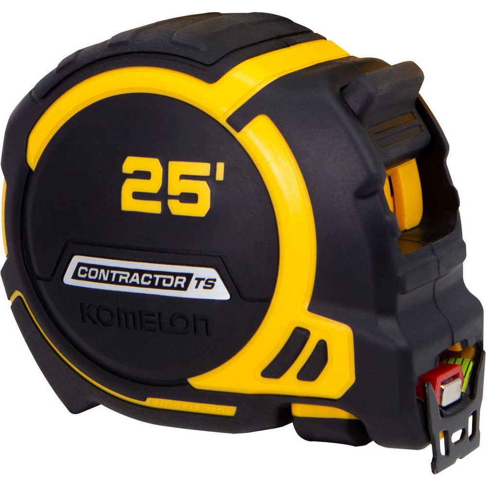 Komelon 79425 Tape Measure 25' Long, 1-1/4" Width, High-Visibility Yellow & White Blade