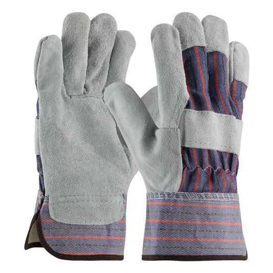 PIP 84-7532A/XL Work Gloves PiP 84-7532, Size X-Large, Split Cowhide Leather & Leather Palm Lined, Split Cowhide & Leather Palm, General Purpose