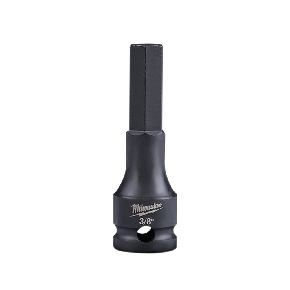 Milwaukee Tool 49-66-5152 Impact Hex & Torx Bit Sockets Drive Size (Inch) 3/8  Hex Size (Inch) 3/8  Overall Length (Decimal Inch) 2.6200  
