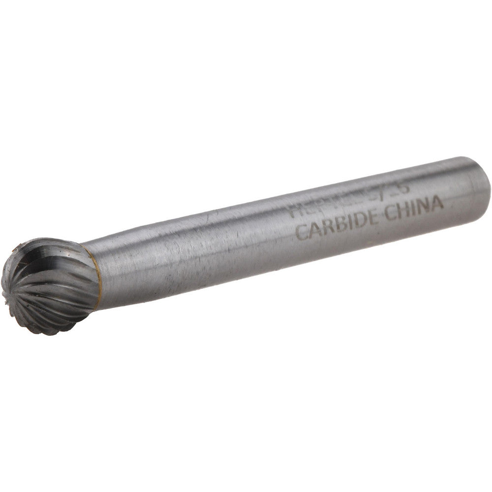 Hertel SZ0018B Abrasive Burr SD-2, 5/16" Cut Dia, Ball, Single Cut