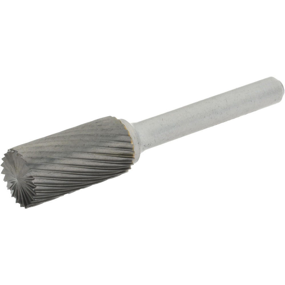 Hertel SZ0019CE Abrasive Burr SB-5, 1/2" Cut Dia, Cylinder With End Cut, Single Cut