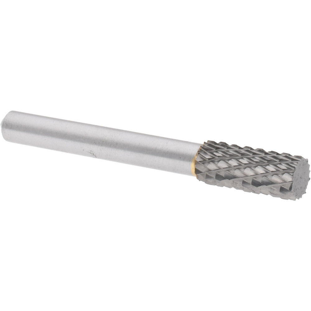 Hertel SZ0029C Abrasive Burr SA-2, 5/16" Cut Dia, Cylinder With Flat End, Double Cut