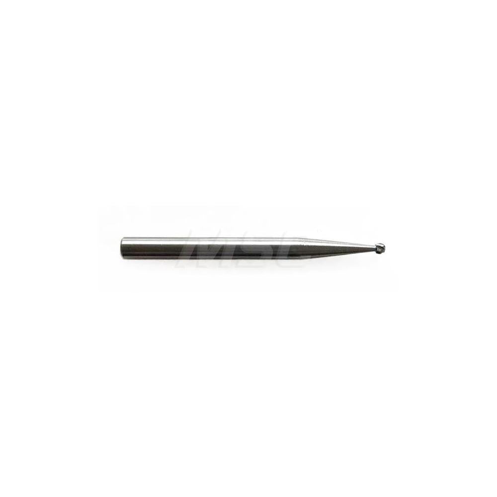 Hertel SZ0016B Abrasive Burr SD-14, 3/16" Cut Dia, Ball, Single Cut