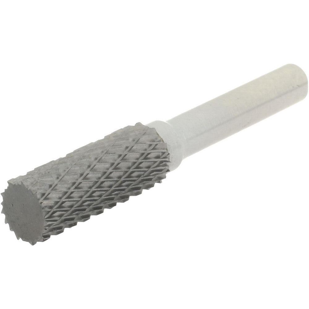 Hertel SZ0004C Abrasive Burr SA-3L, 3/8" Cut Dia, Cylinder With Flat End, Double Cut