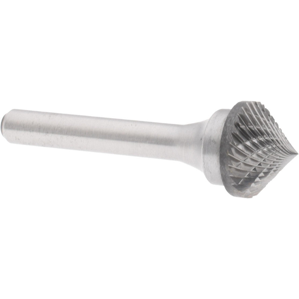Hertel SZ20002C Abrasive Burr SK-6, 5/8" Cut Dia, Cone With Point End, Double Cut