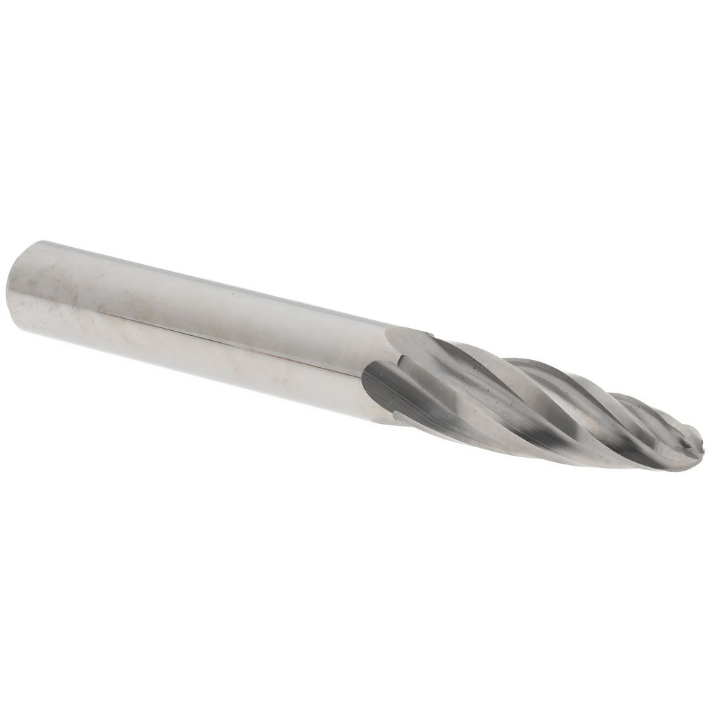 Hertel SZ2001TR Abrasive Burr SF-1NF, 1/4" Cut Dia, Tree With Radius End, Aluma Cut
