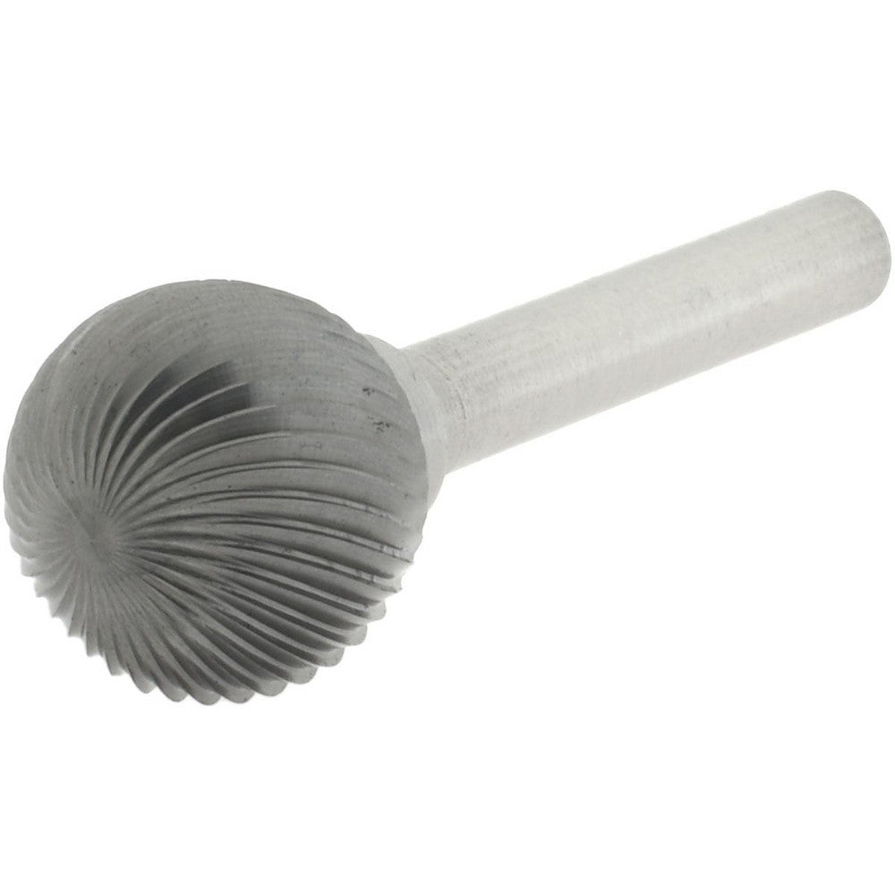 Hertel SZ0023B Abrasive Burr SD-7, 3/4" Cut Dia, Ball, Single Cut
