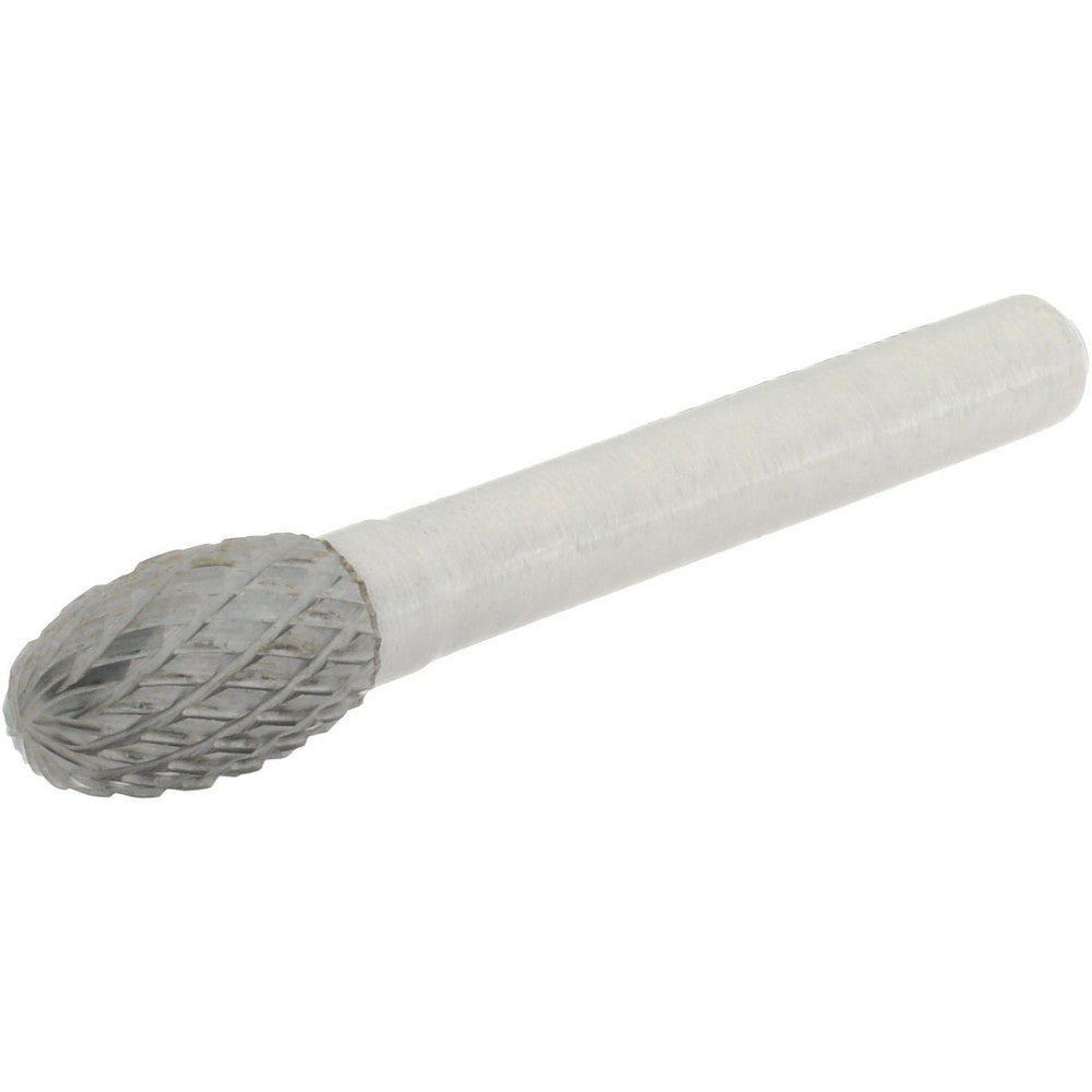 Hertel SZ0011O Abrasive Burr SE-3, 3/8" Cut Dia, Oval, Double Cut