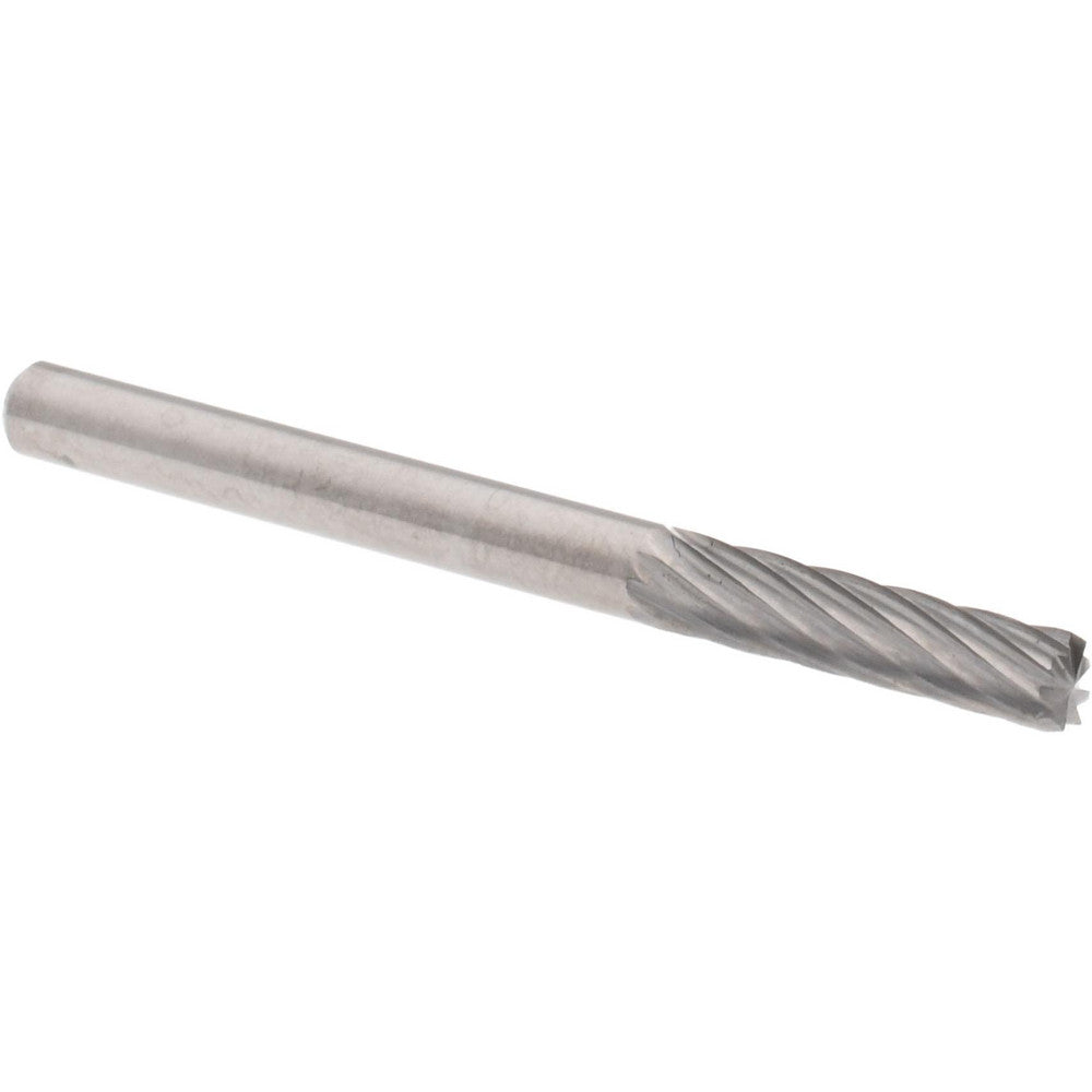 Hertel SZ0009CE Abrasive Burr SB-43, 1/8" Cut Dia, Cylinder With End Cut, Single Cut