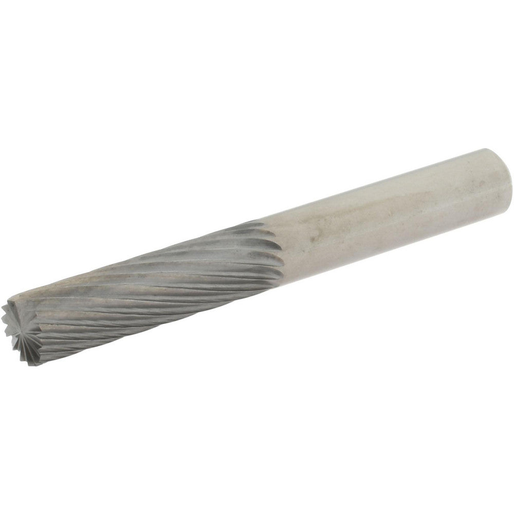 Hertel SZ0002CE Abrasive Burr SB-1L, 1/4" Cut Dia, Cylinder With End Cut, Single Cut