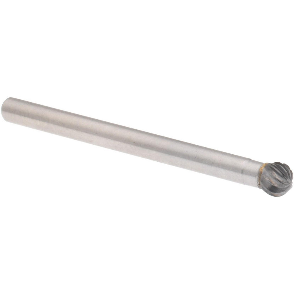 Hertel SZ0003B Abrasive Burr SD-52, 5/32" Cut Dia, Ball, Single Cut