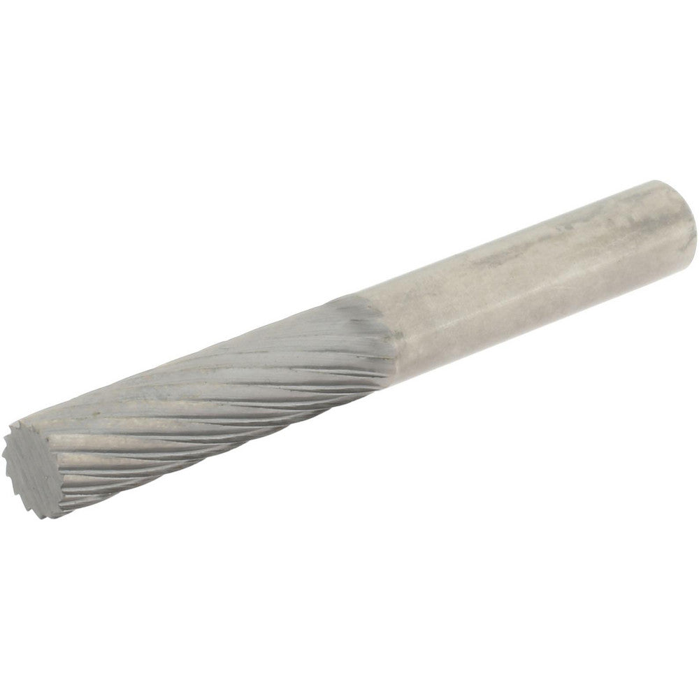 Hertel SZ0002C Abrasive Burr SA-1L, 1/4" Cut Dia, Cylinder With Flat End, Single Cut