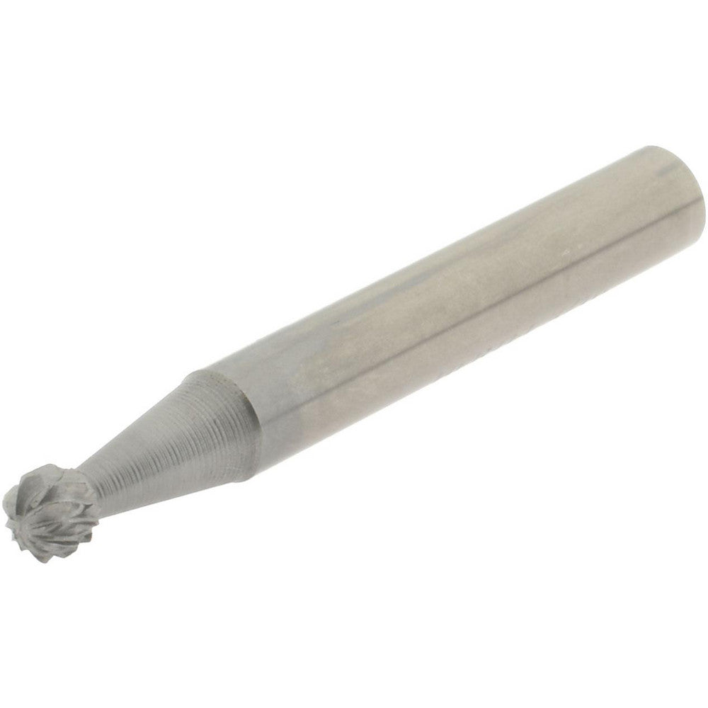 Hertel SZ0026B Abrasive Burr SD-14, 3/16" Cut Dia, Ball, Double Cut