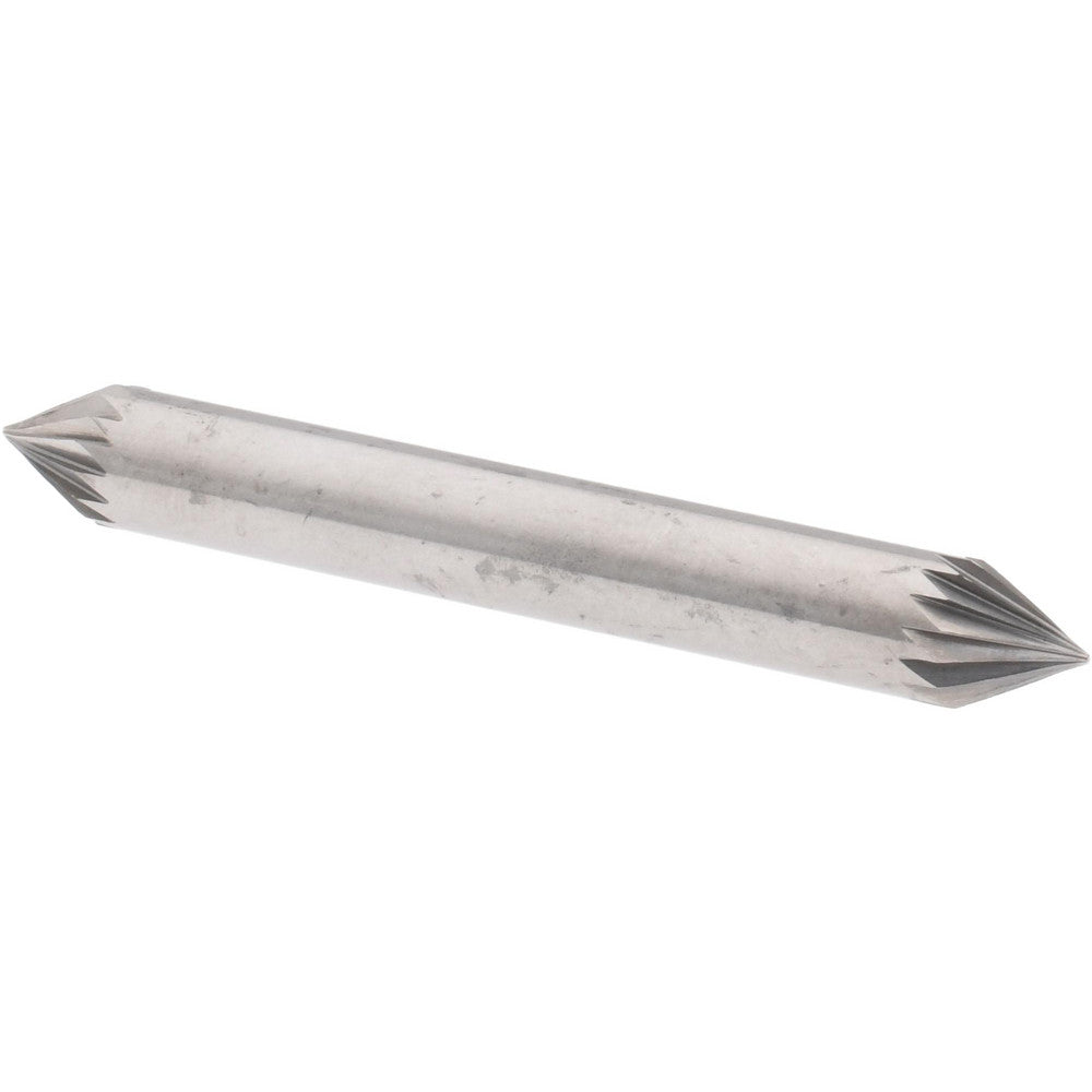 Hertel SZ20025C Abrasive Burr SJ-1, 1/4" Cut Dia, Cone, Single Cut