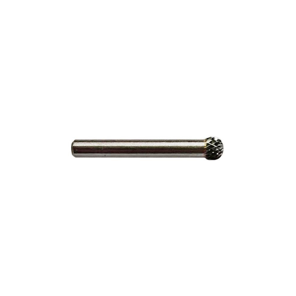 Hertel SZ0030B Abrasive Burr SD-4, 7/16" Cut Dia, Ball, Double Cut