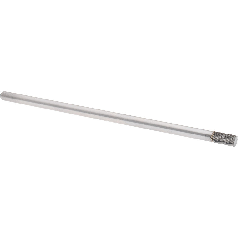 Hertel SZ2026TB Abrasive Burr SA-1L6, 1/4" Cut Dia, Cylinder With Flat End, Double Cut
