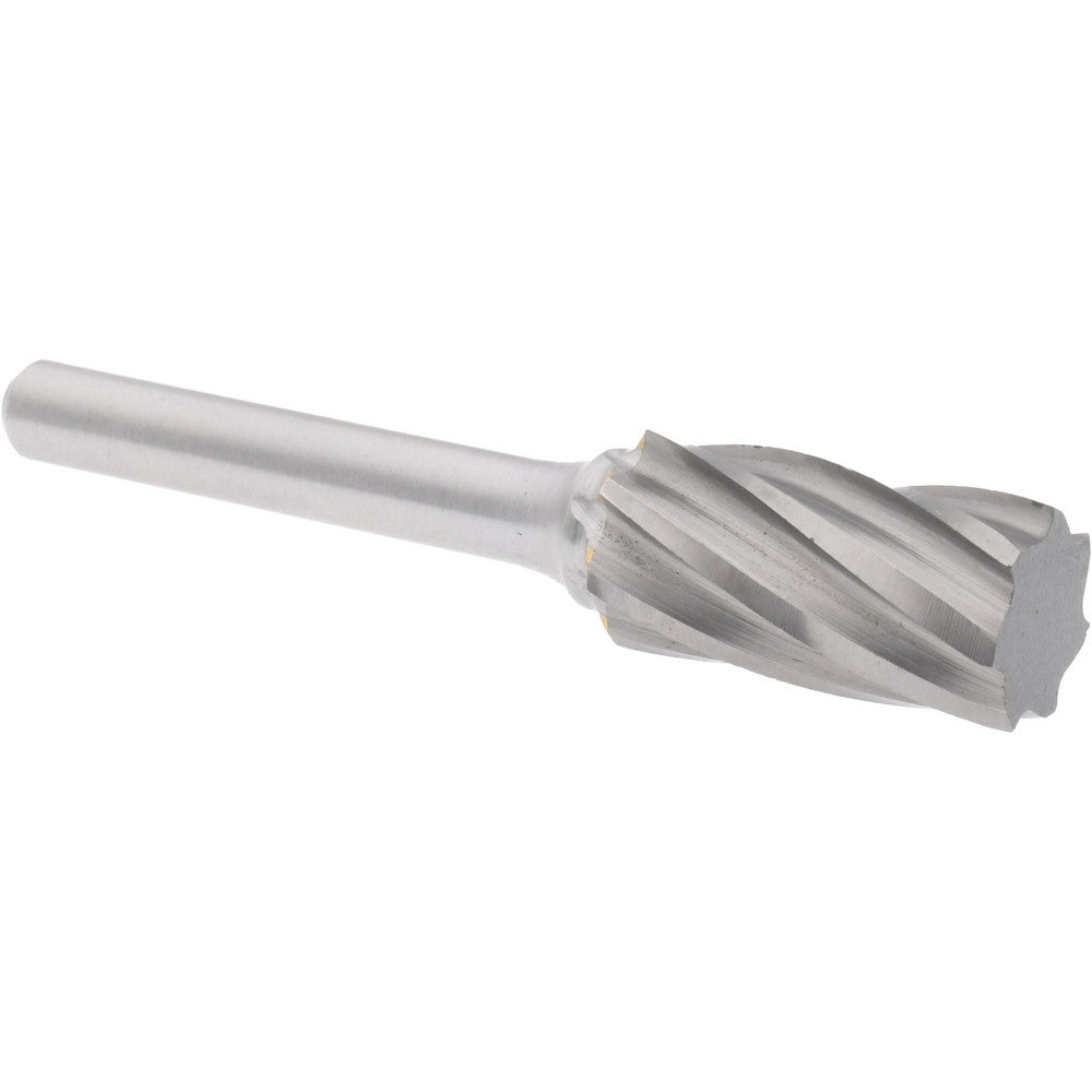 Hertel SZ2019C Abrasive Burr SA-5NF, 1/2" Cut Dia, Cylinder With Flat End, Aluma Cut