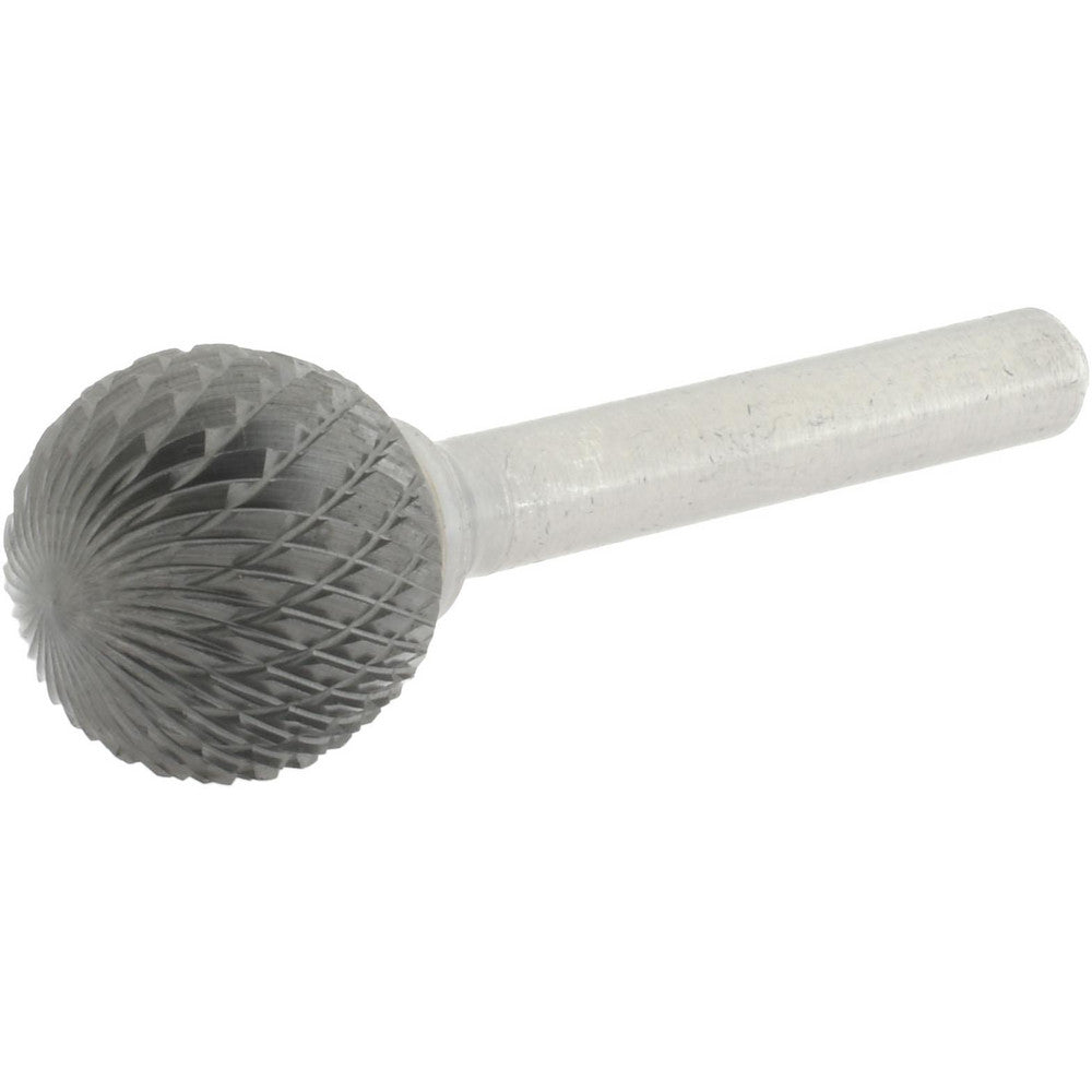 Hertel SZ0033B Abrasive Burr SD-7, 3/4" Cut Dia, Ball, Double Cut