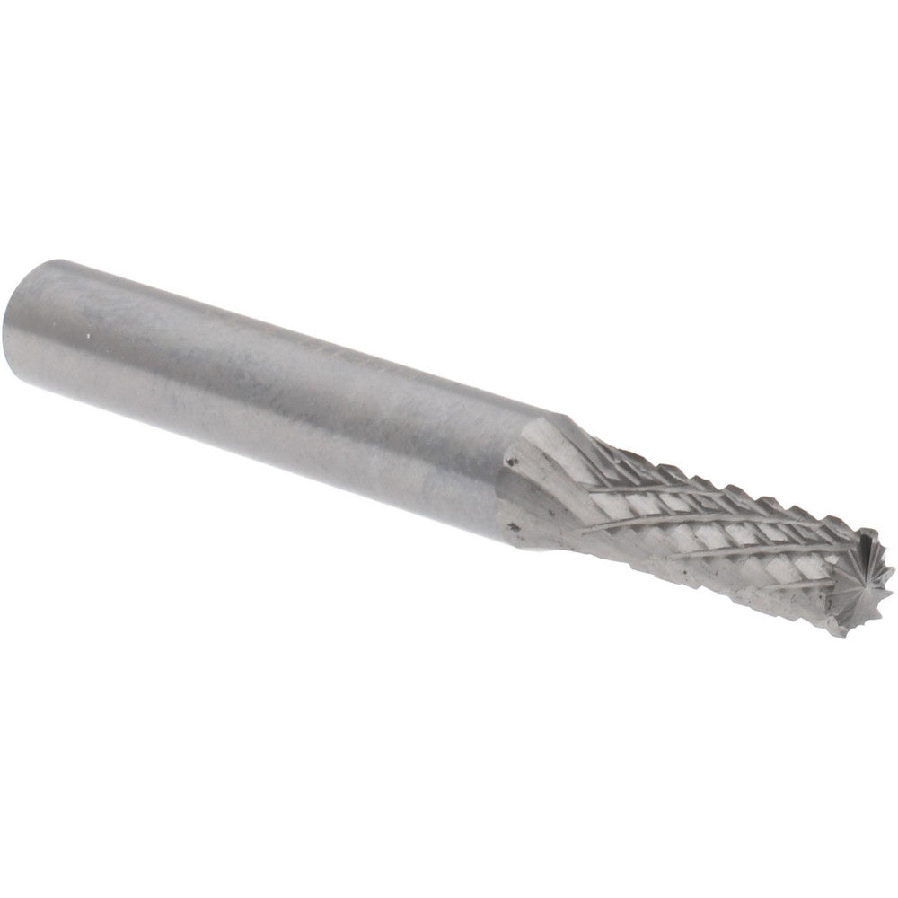 Hertel SZ0021CE Abrasive Burr SB-14, 3/16" Cut Dia, Cylinder With End Cut, Double Cut
