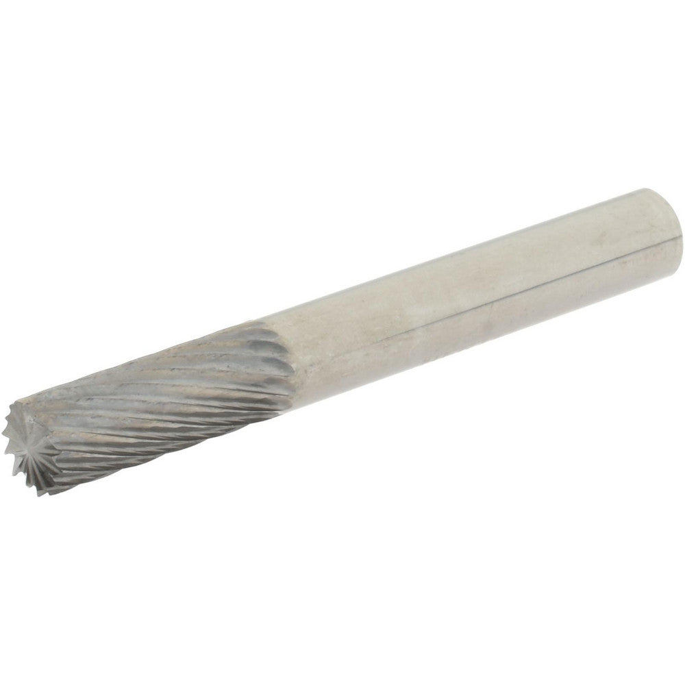 Hertel SZ0016CE Abrasive Burr SB-1, 1/4" Cut Dia, Cylinder With End Cut, Single Cut