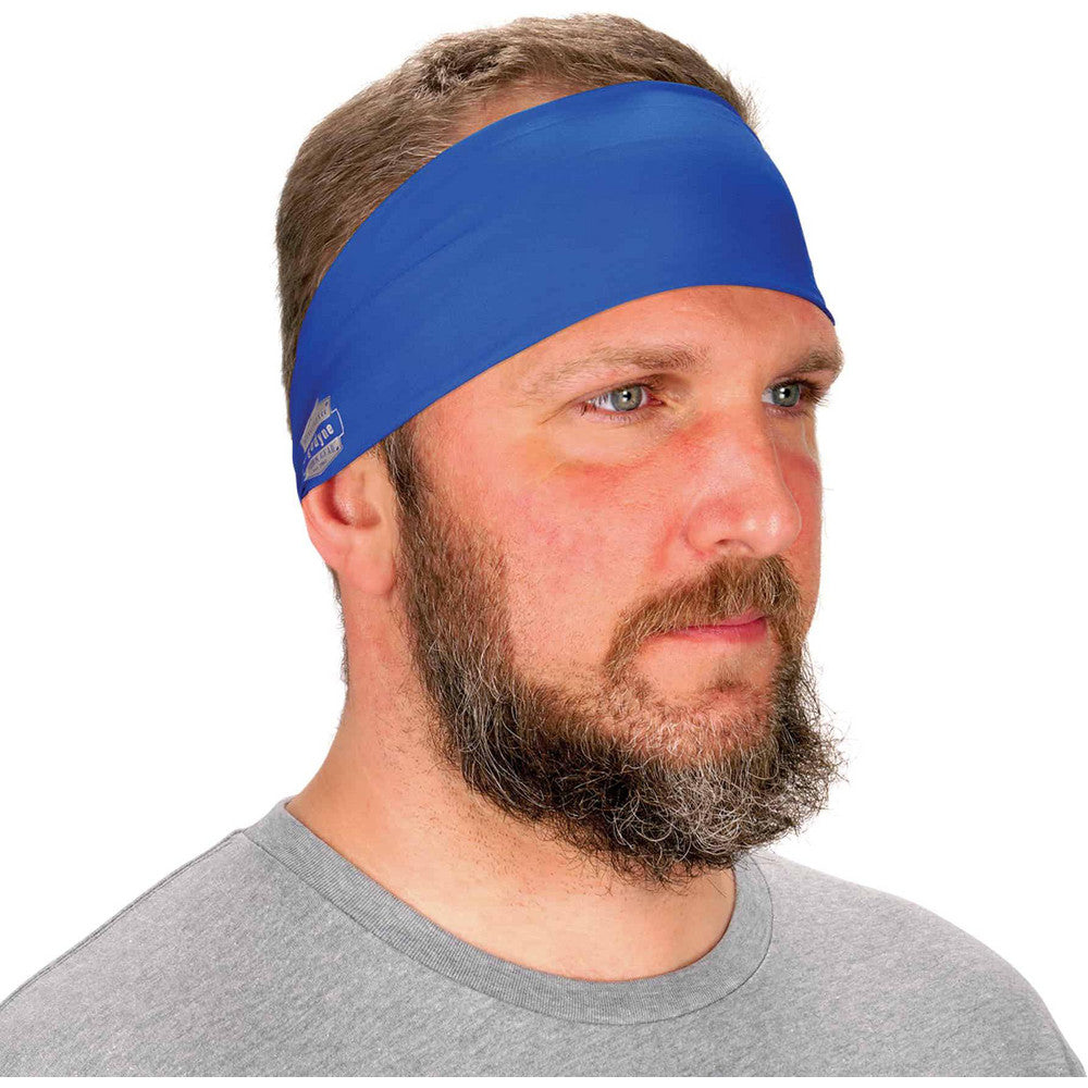 Ergodyne 12701 Cooling Headband  Size One Size Fits Most,  Blue
