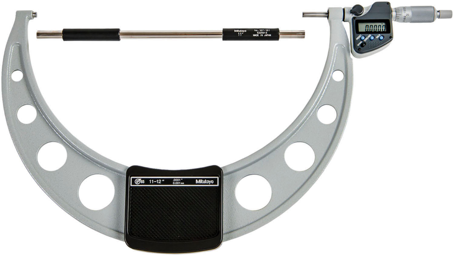 Mitutoyo 293-357-30 Electronic Outside Micrometer Carbide-Tipped Face