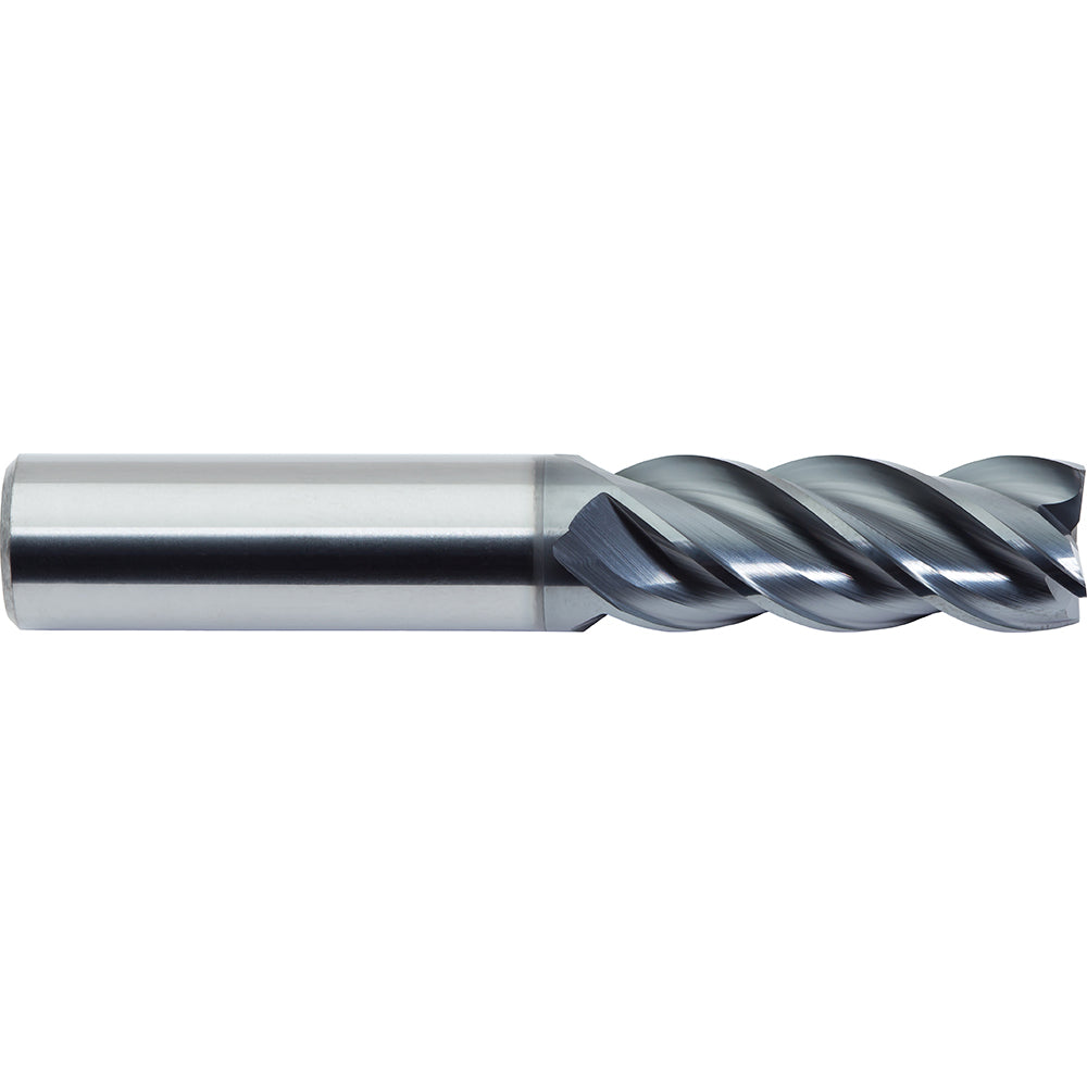 M.A. Ford 277L1870B Square End Mill 3/16" Dia, 3/4" LOC, 4 Flute, Solid Carbide