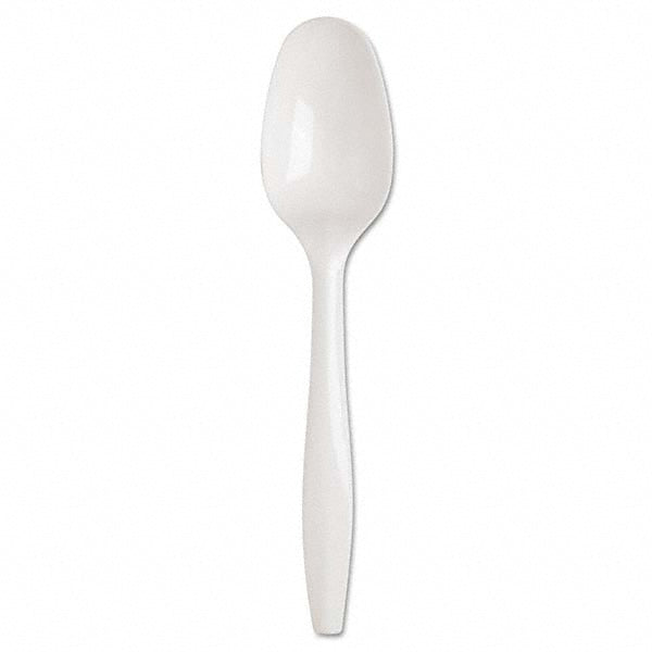 Dixie DXESSS21P SmartStock Plastic Cutlery Refill, 5.5in, Teaspoon, White, 40/Pack, 24 Packs/Case
