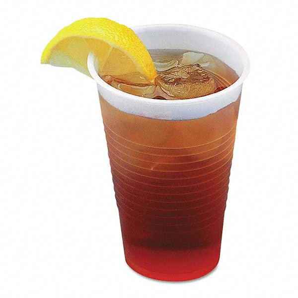 Boardwalk BWKTRANSCUP3CT Translucent Plastic Cold Cups, 3 oz, Polypropylene, 125/Bag, 20 Bags/Carton