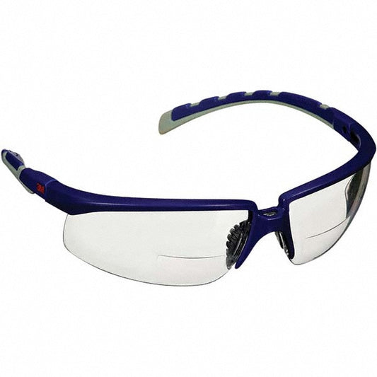 3M 7100221704 Magnifying Safety Glasses Solus, +1.5 Lens, Clear Lenses, Anti-Fog & Scratch Resistant, ANSI Z87.1